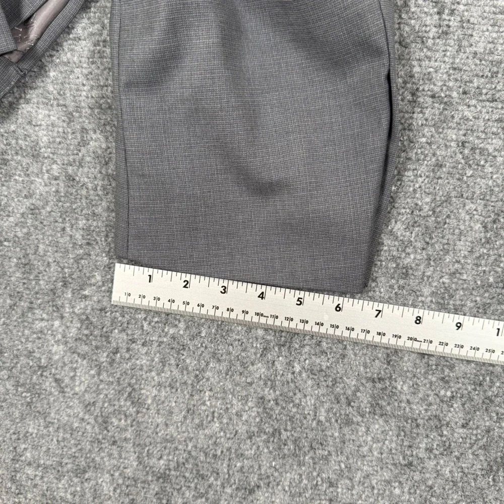 Jos A‎ Bank Signature Blazer Size 46R Gray Gold Tailored Fit Wool Blazer Men's